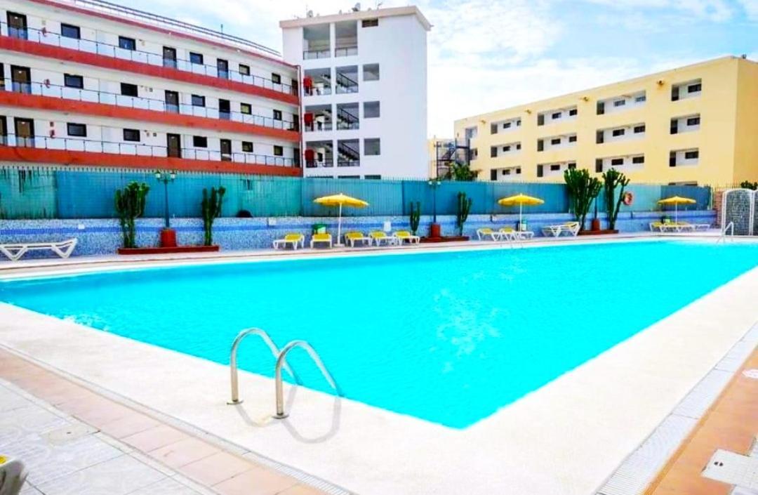 3Min Walk Playa Del Ingles Apartment San Bartolomé Luaran gambar